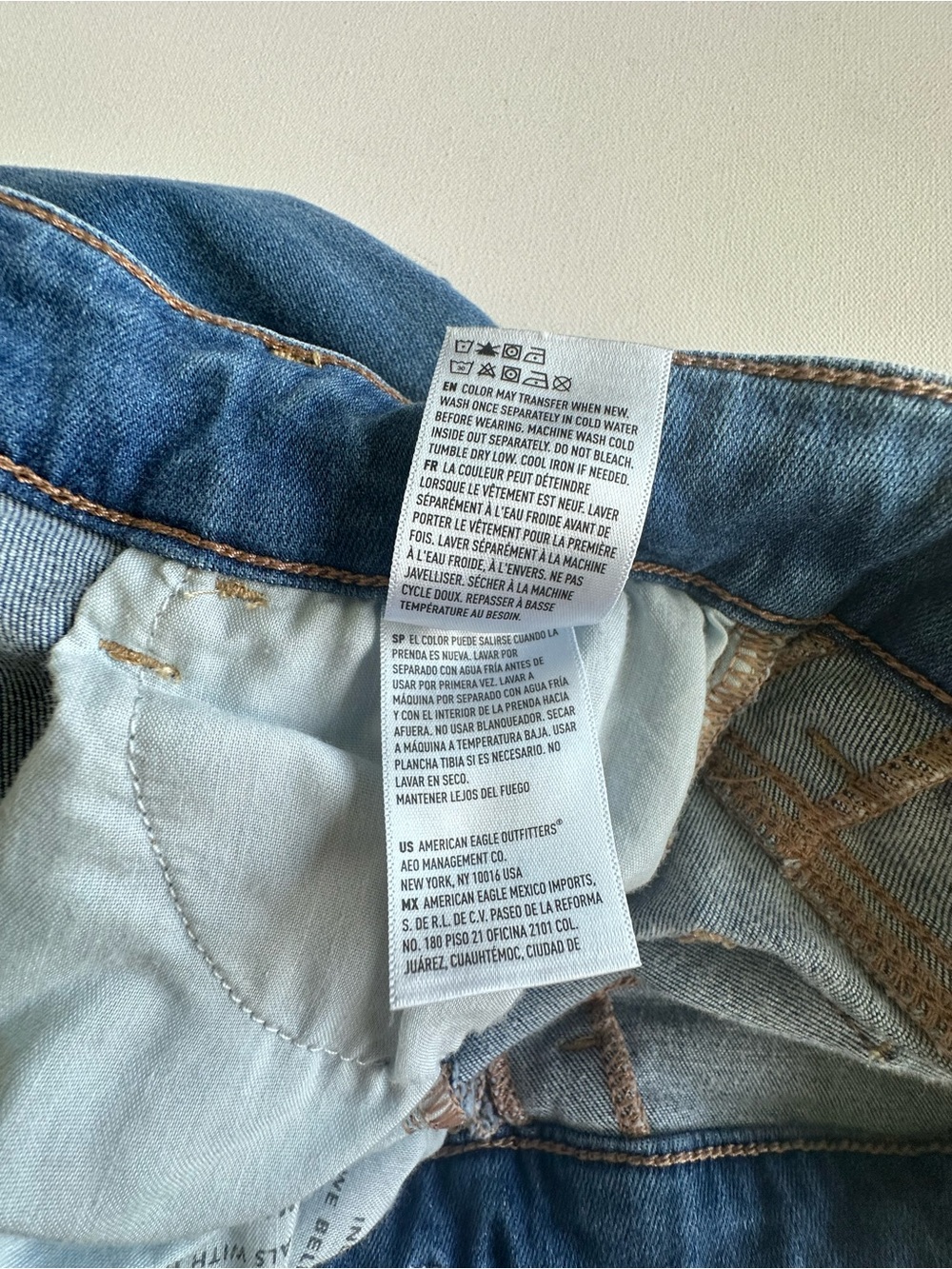 AE Ne(x)t Level Hi Rise Jegging Size 0 Regular - Picture 12 of 14